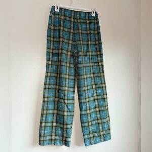 Vintage Pendleton Wool Pants 50s 60s | Grunge Plaid Academia Indie Sleaze